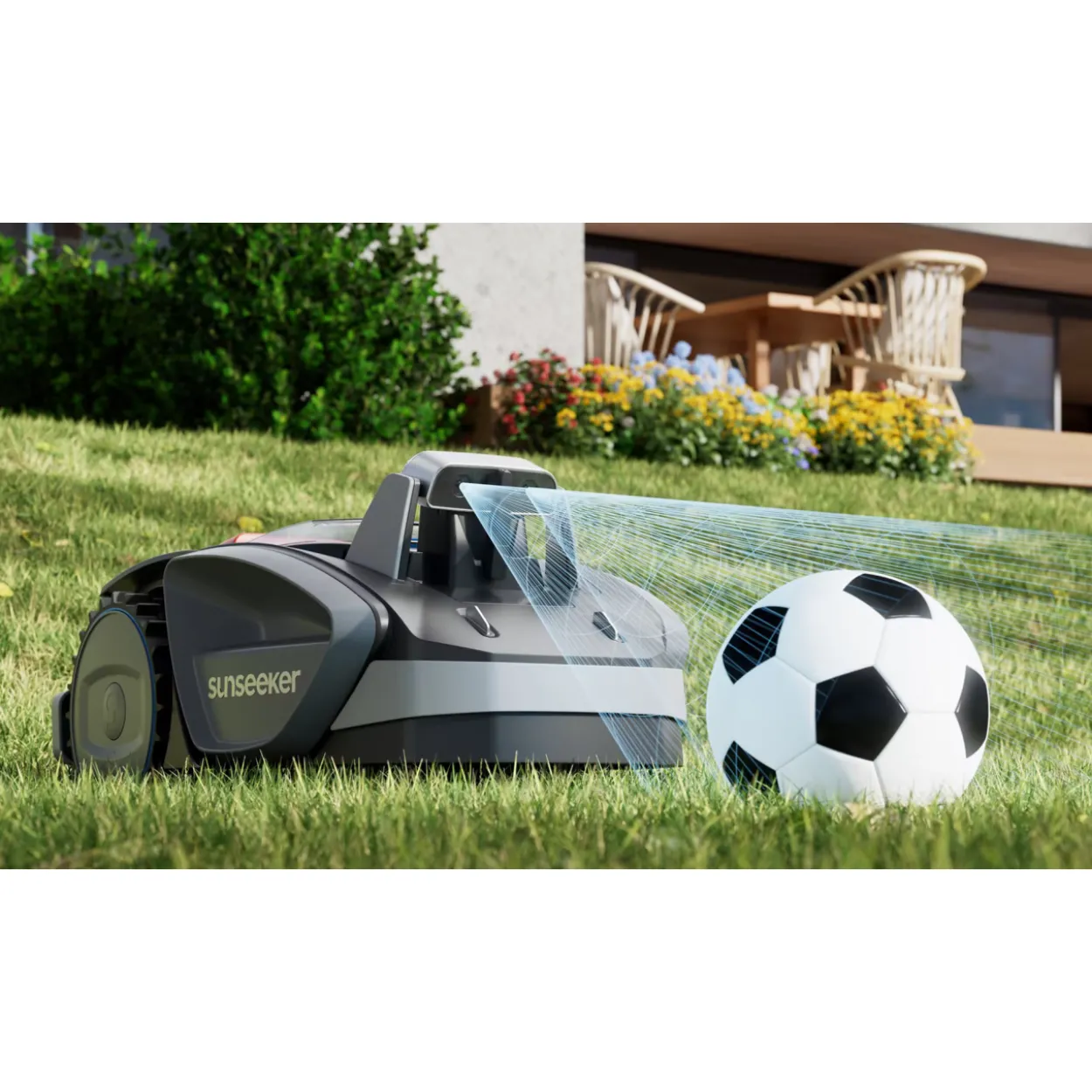 Robottiruohonleikkuri Sunseeker V3 600m² rajalangaton