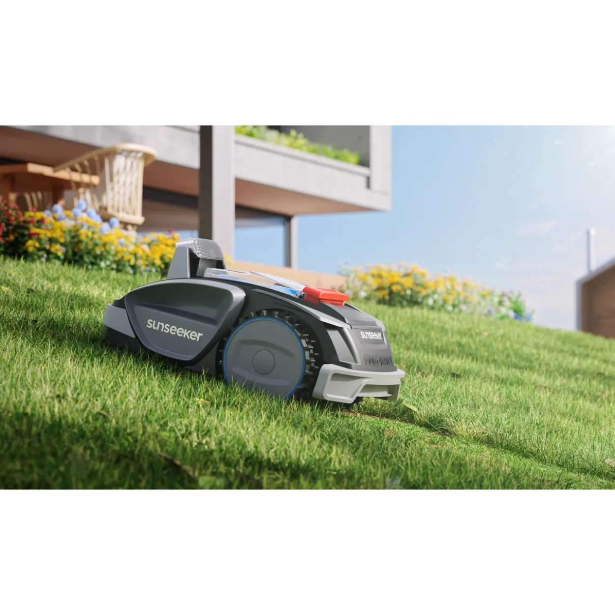 Robottiruohonleikkuri Sunseeker V3 600m² rajalangaton