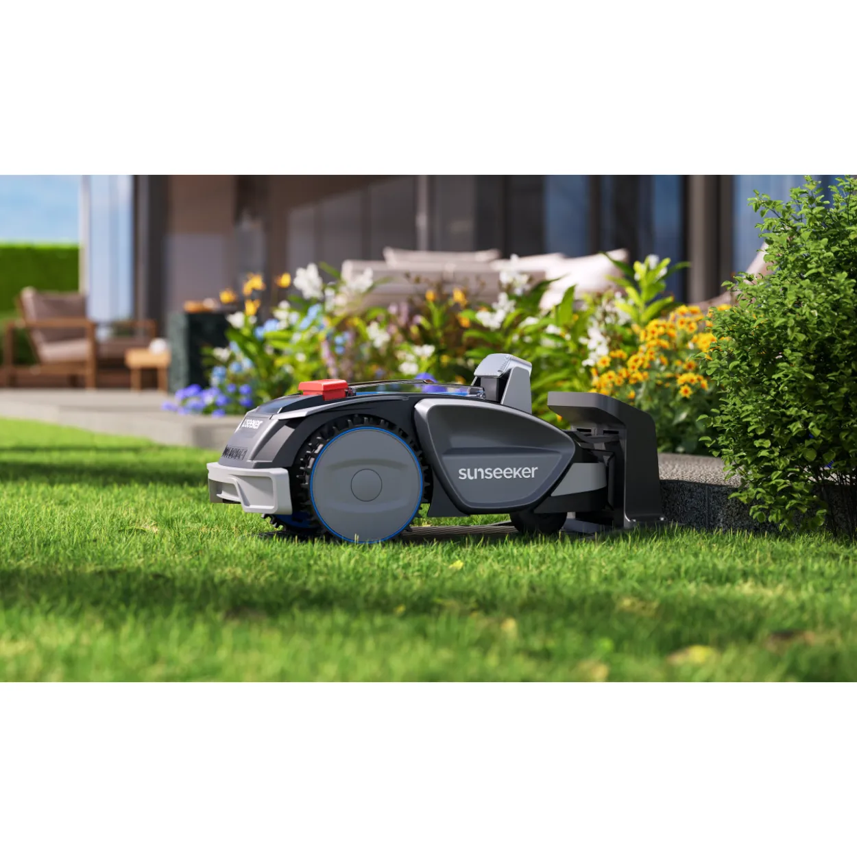 Robottiruohonleikkuri Sunseeker V3 600m² rajalangaton