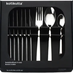 Ruokailuvälinesetti Kotikulta 24 osaa