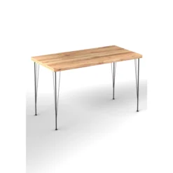 Ruokapöytä Chic Home 120 x 60 x 75 cm Noora beige/musta
