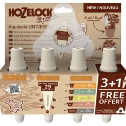 Ruukkukastelija Hozelock Aquasolo Univ. 4 kpl S ora