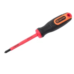 Ruuvimeisseli Tactix VDE Ph2 100 mm (ristipää)