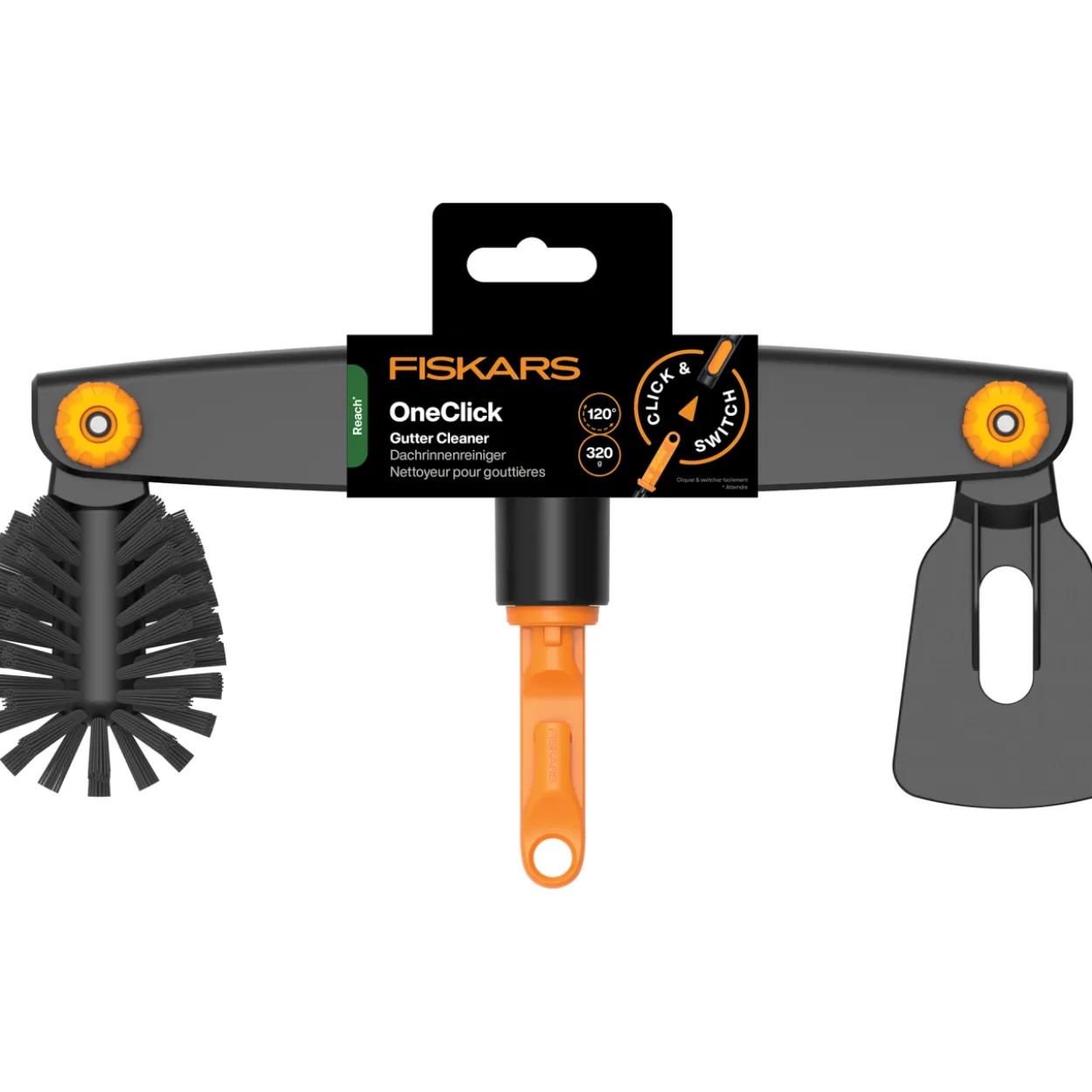 Räystäskourun puhdistaja Fiskars OneClick