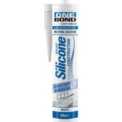 Saniteettisilikoni Onebond 300 ml, Valkoinen