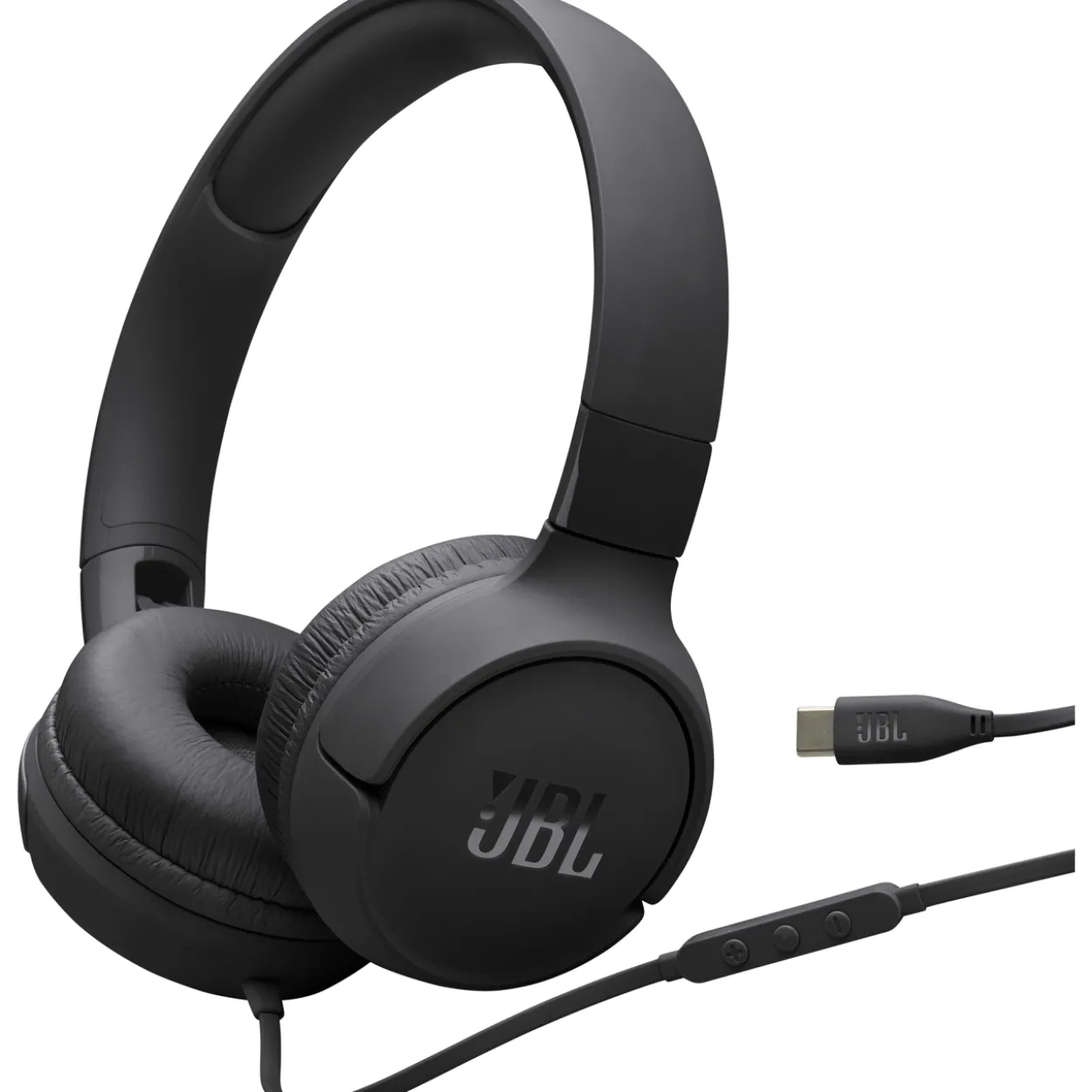 Sankakuulokkeet JBL Tune 520C USB-C, musta