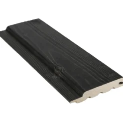Saunapaneeli Cent STP 15x95x2400, Kuusi, Musta Saunasuoja
