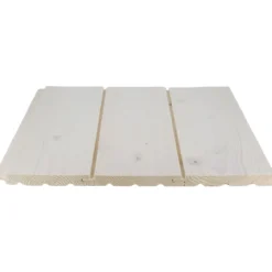 Saunapaneeli Cent STS(4) 14x120x2400, Kuusi, Valkoinen Saunasuoja, 5 kpl