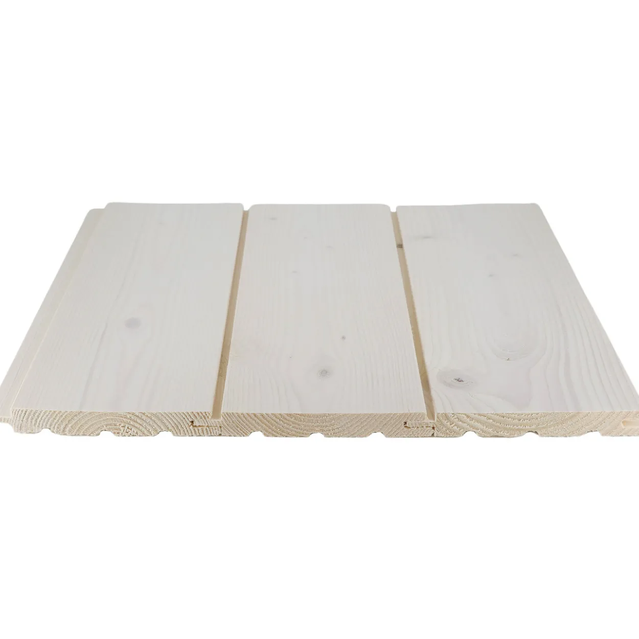 Saunapaneeli Cent STS(4) 14x120x2400, Kuusi, Valkoinen Saunasuoja, 5 kpl