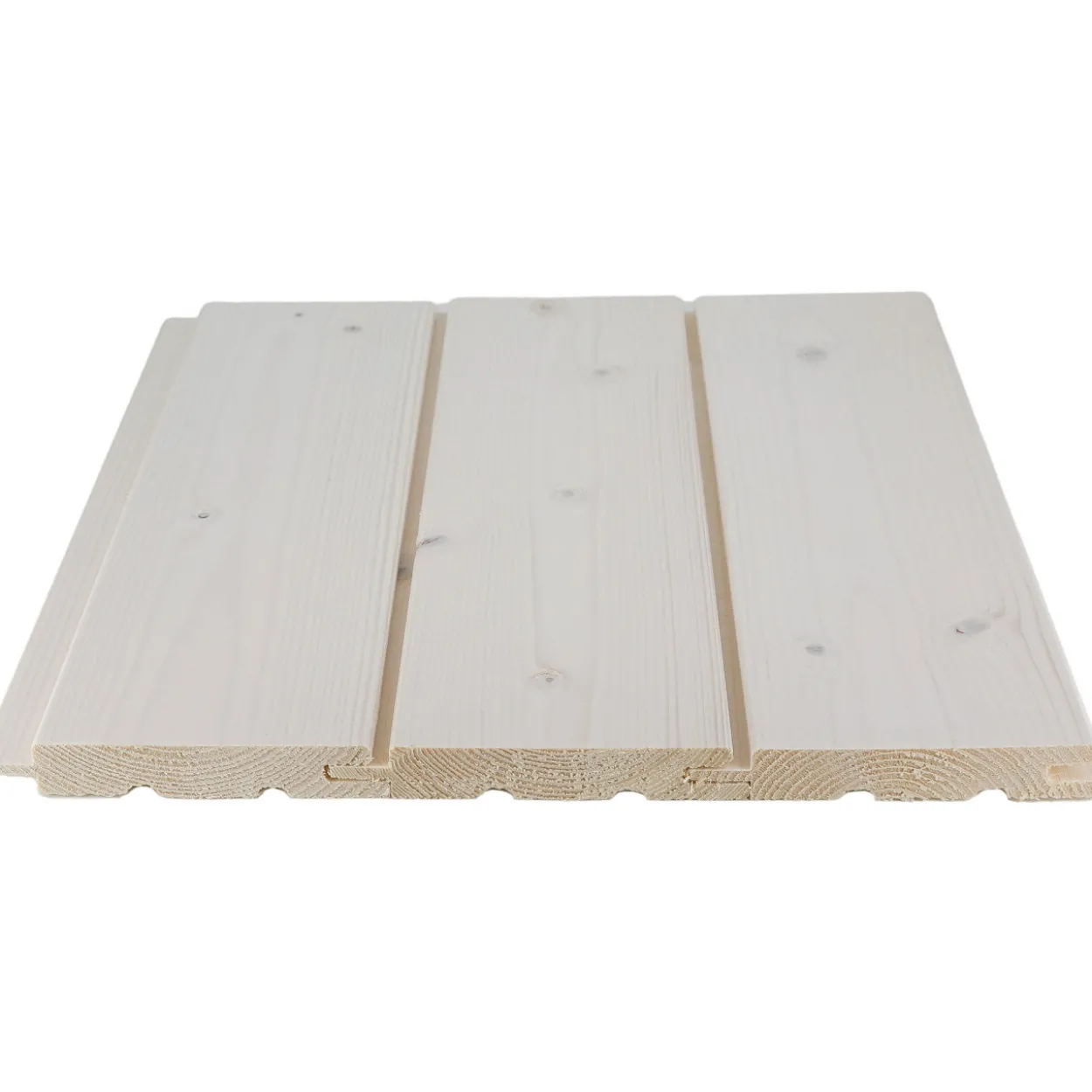 Saunapaneeli Cent STS(3) 15x95x2400, Kuusi, Valkoinen Saunasuoja
