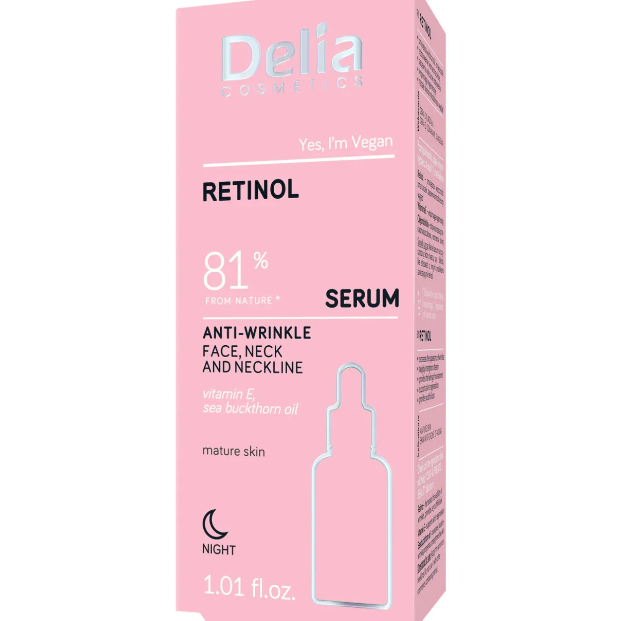 Seerumi Delia 30 ml Retinol Anti-Wrinkle