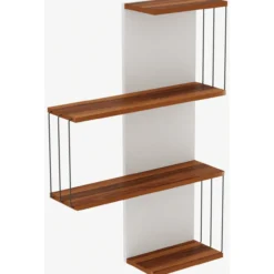 Seinähylly Chic Home 64 x 19 x 96 cm Karri