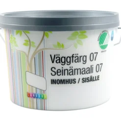 Seinämaali 07 2,5 l maalarinvalkoinen