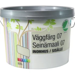 Seinämaali 07 2,5 l Misteli vihreä