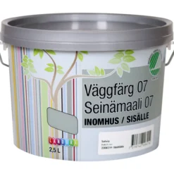 Seinämaali 07 2,5 l Salvia