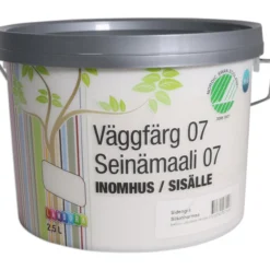 Seinämaali 2,5 l 07 silkinharmaa 14