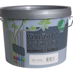 Seinämaali 2,5 l tummanharmaa, aistikas