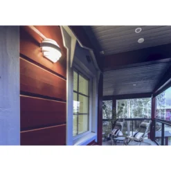 seinävalaisin Airam Nora IP54 7W PCO WH