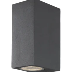 Seinävalaisin Airam Sund Double IP44 2xGU10 GLC ANT