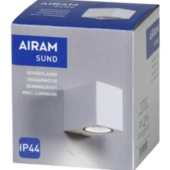Seinävalaisin Sund IP44 GU10 max 11 W valkoinen