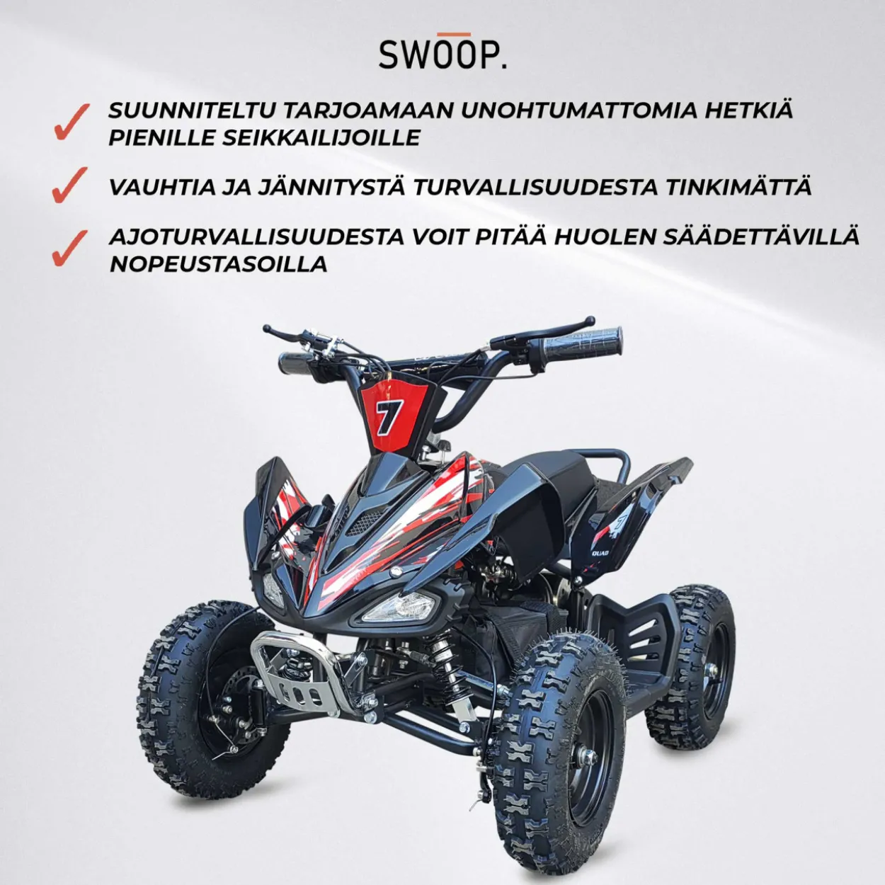 Sähkömönkijä Swoop Adventurer 1000 W