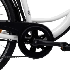 Sähköpyörä Swoop Classic 28", naisten, valkoinen