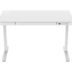 Sähköpöytä Lykke 120 x 60 cm Polar valkoinen