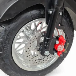 Sähköskootteri E-Go Evolution, tupla-akku, musta