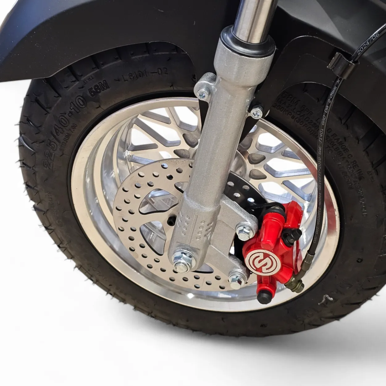 Sähköskootteri E-Go Evo2, musta