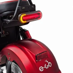 Sähköskootteri E-Go Evo2, tupla-akku, punainen