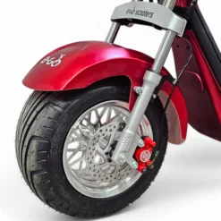 Sähköskootteri E-Go Evo2, tupla-akku, punainen