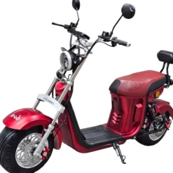 Sähköskootteri E-Go Evo2, tupla-akku, punainen