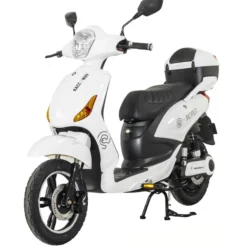 Sähköskootteri Racceway E-Moped, valkoinen
