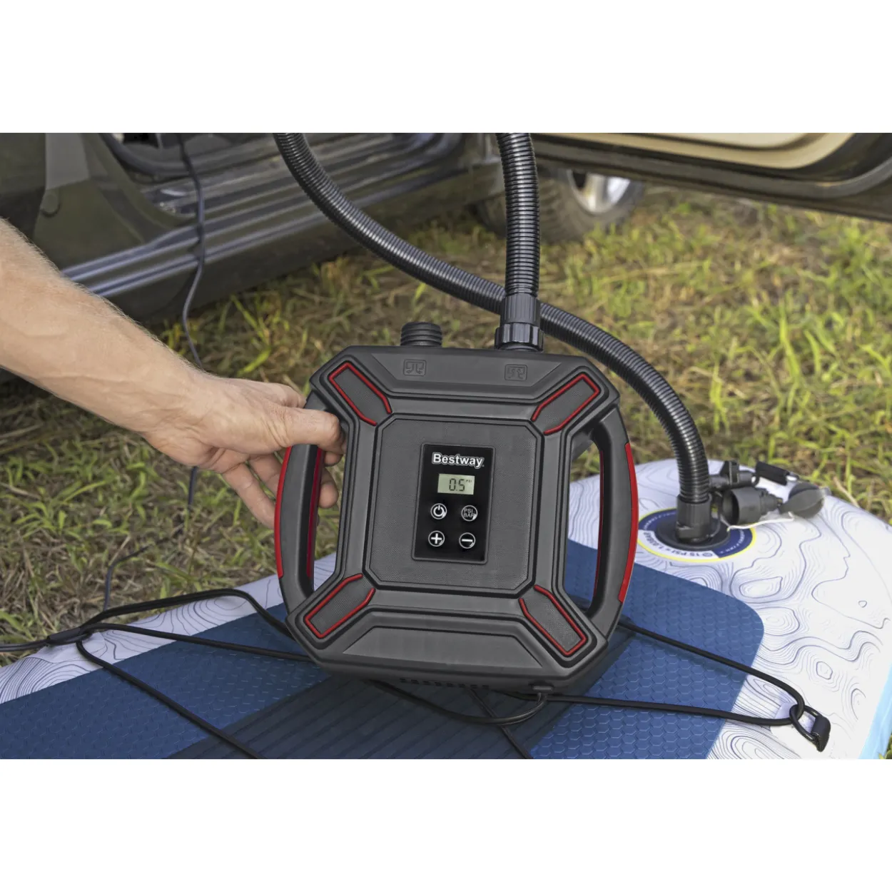 Sähkötoiminen ilmapumppu Bestway PowerGrip 12 V