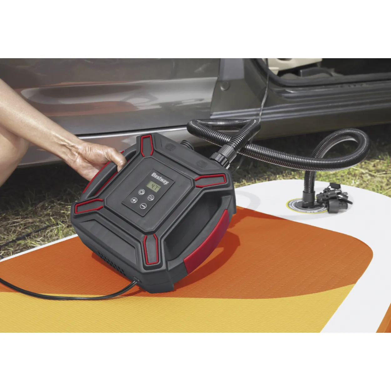 Sähkötoiminen ilmapumppu Bestway PowerGrip 12 V