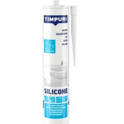 Silikonitiivistysmassa 310 ml valkoinen Timpuri