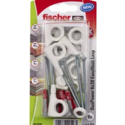 Silmukoukku Fischer DuoPower 6x30 EasyHook, 6 kpl