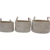 Säilytyskori Miny 3 kpl kahvoilla beige