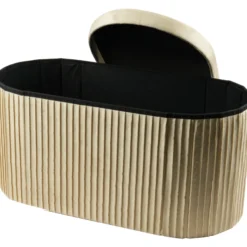 Säilytyspenkki Kotikulta 76 x 38 x 38 cm Lugano beige