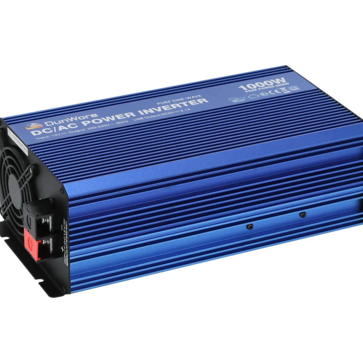 Siniaaltoinvertteri DunWore PS 12V 1000 W