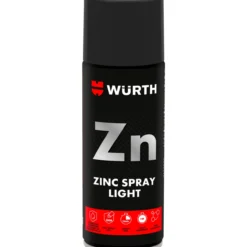 Sinkkispray Wurth 400 ml Light Black Edition