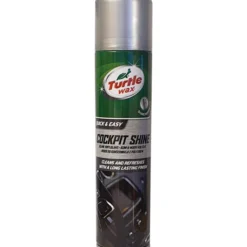 Sisätilojen kirkaste Turtle Wax Kumi&Muovi kiiltävä 300 ml