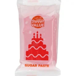 Sokerimassa Sweet Value 200 g punainen