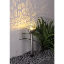 SOLAR LED-lasipallotolppa RGBW