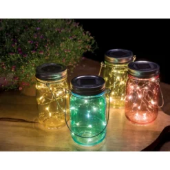 SOLAR LED-lasipurkki lajitelma