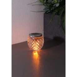 SOLAR LED-liekkilasilyhty