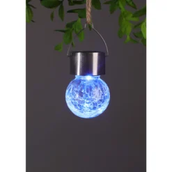 SOLAR LED-riippulasipallo RGBW
