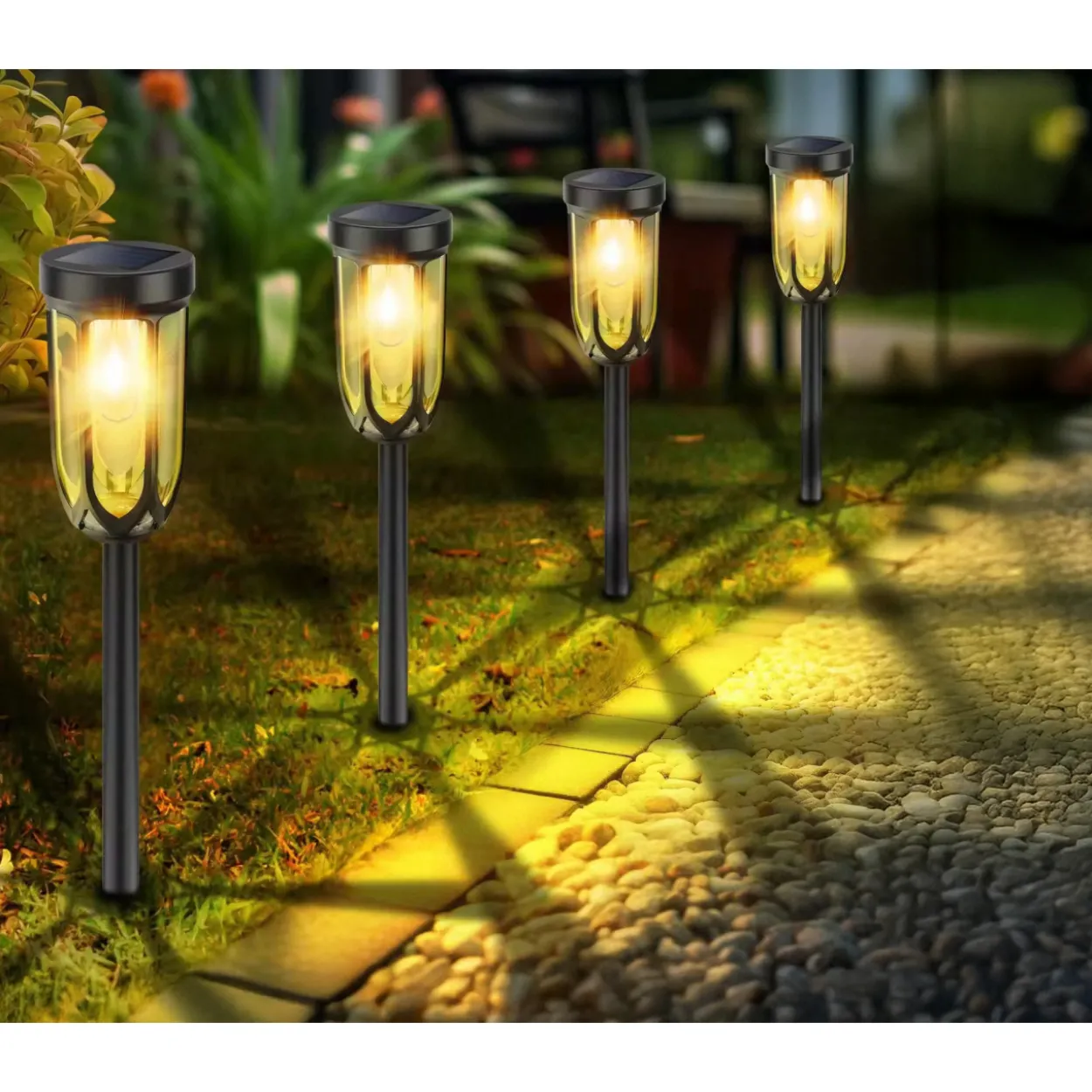 SOLAR LED-tolppavalaisin Parco filamentti