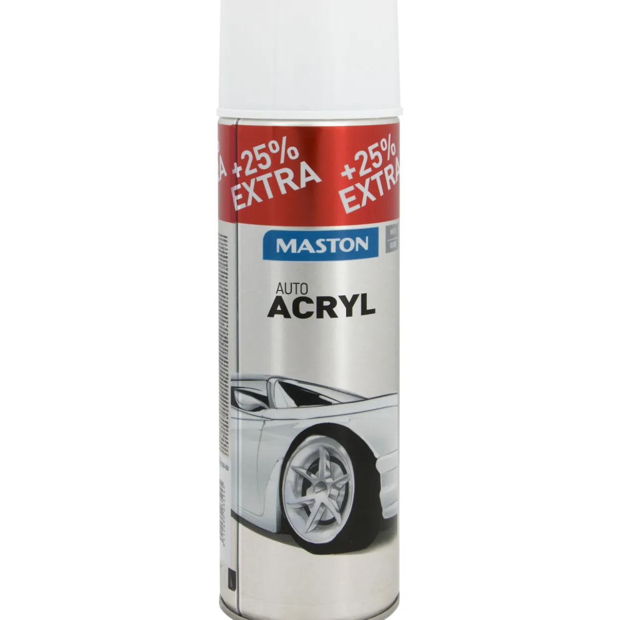 Spraymaali AutoACRYL 500 ml, kiiltävä valkoinen