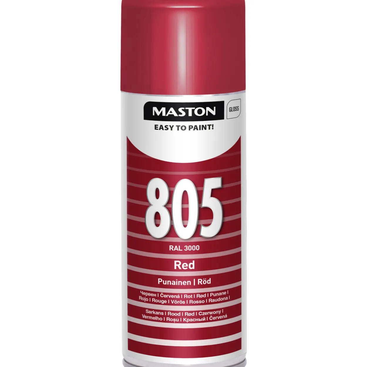 Spraymaali 400 ml, punainen